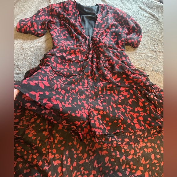 Asher Black and Red, High-Low Romper, Size Small - Picture 11 of 11